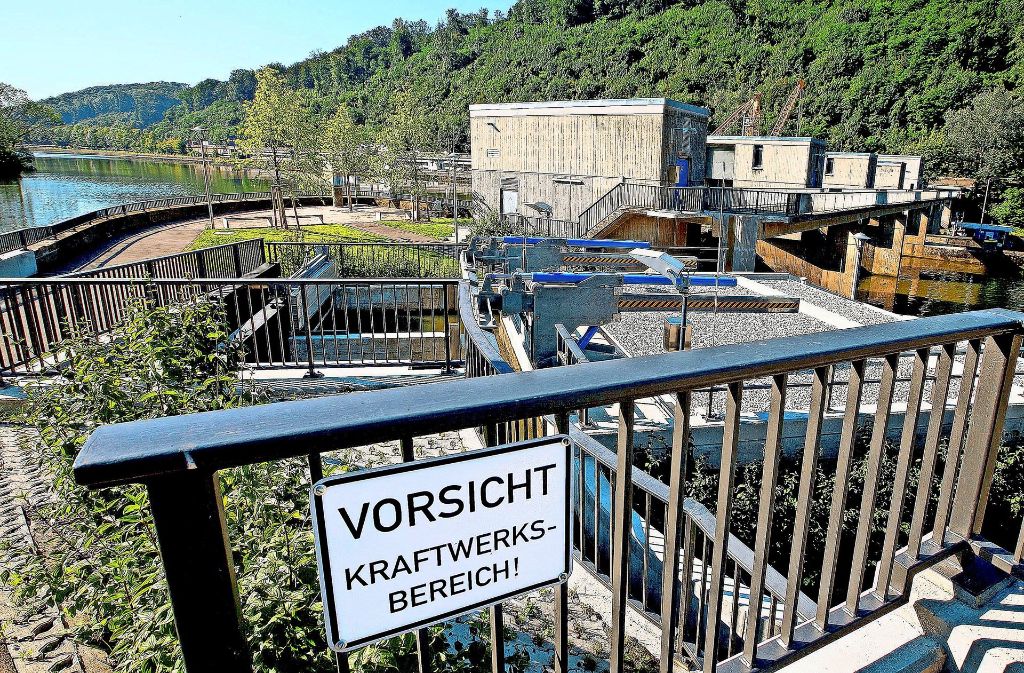 Wasserkraftwerke wie dasjenige in den Esslinger Pulverwiesen liefern den Filderstädter Ökostrom. Foto: Horst Rudel