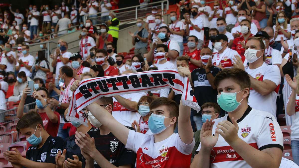 VfB Stuttgart gegen Bayer 04 Leverkusen: Die Stehplätze in der Arena kommen zurück