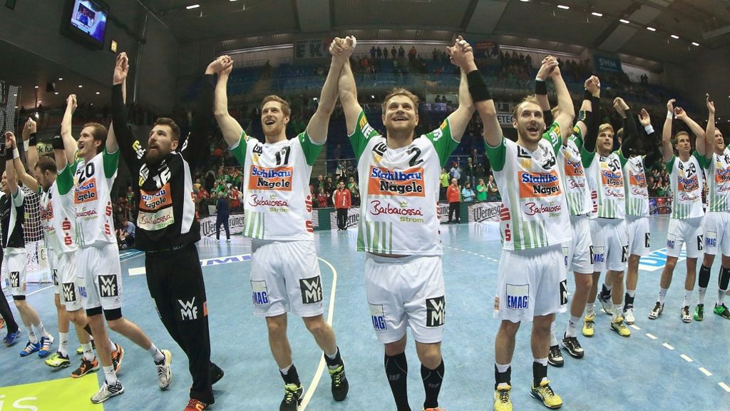 Göppinger Handballer erreichen in Magdeburg das Final Four: Frisch Auf im Freudentaumel