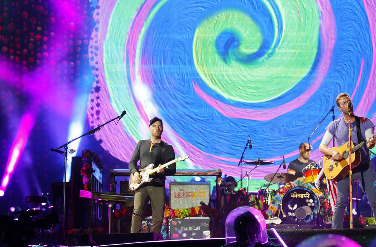 Die Band Coldplay gewann die Kategorie „Best Rock“.