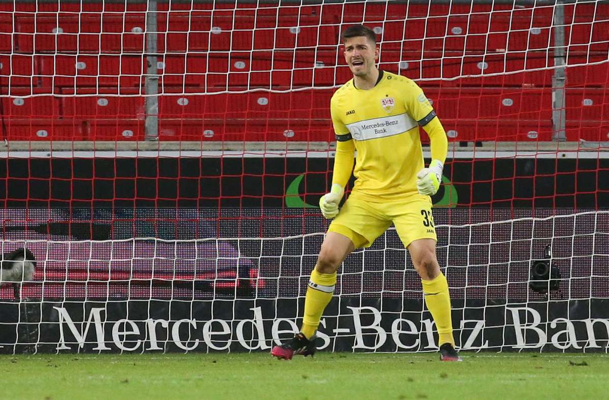 Fabian Bredlow hütet das Tor des VfB.