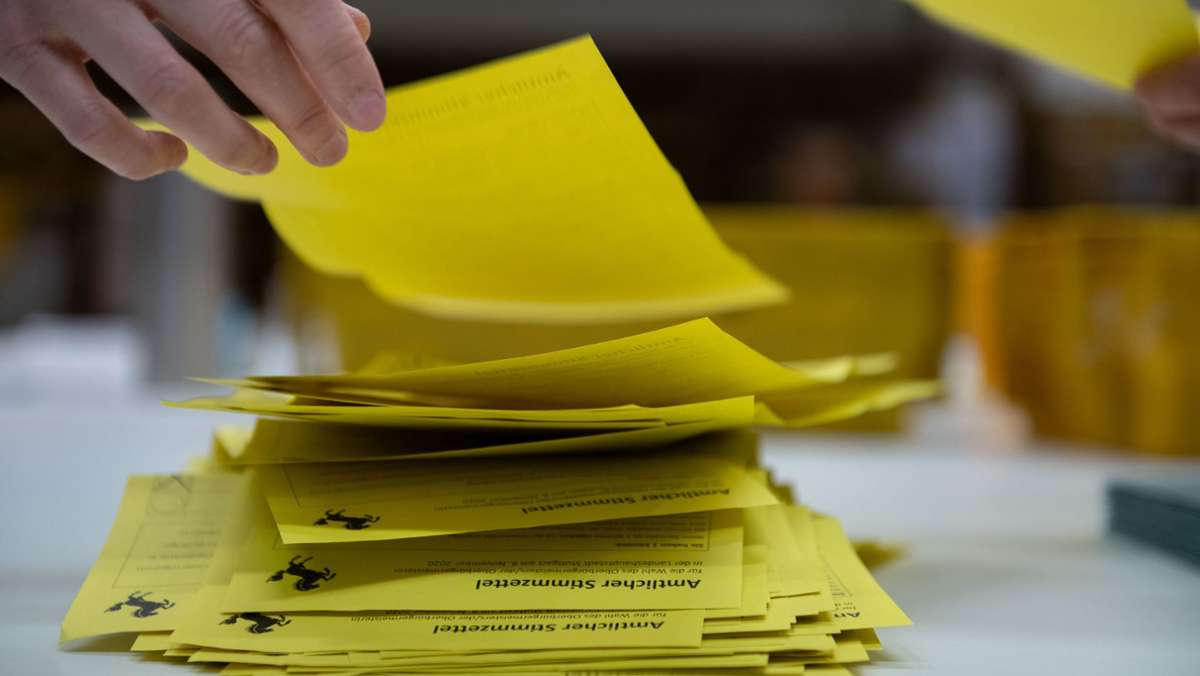 OB-Wahl in Stuttgart: Schwarz dominiert in allen Wahlbezirken