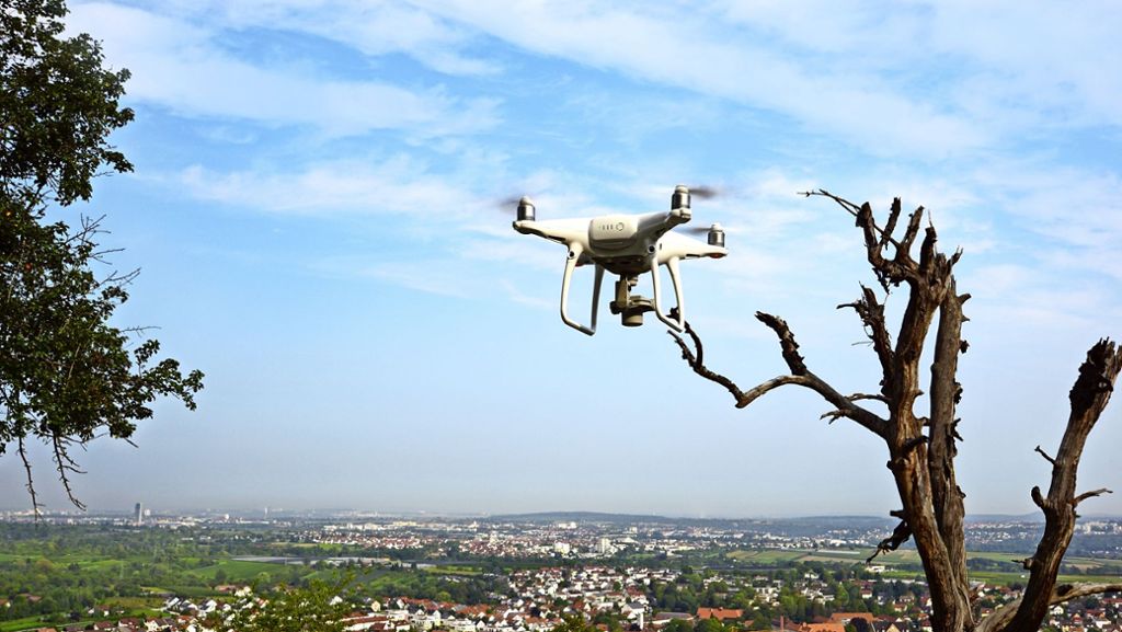 Vermessung per Drohne: Ein Männerspielzeug für den  Foto-Flug
