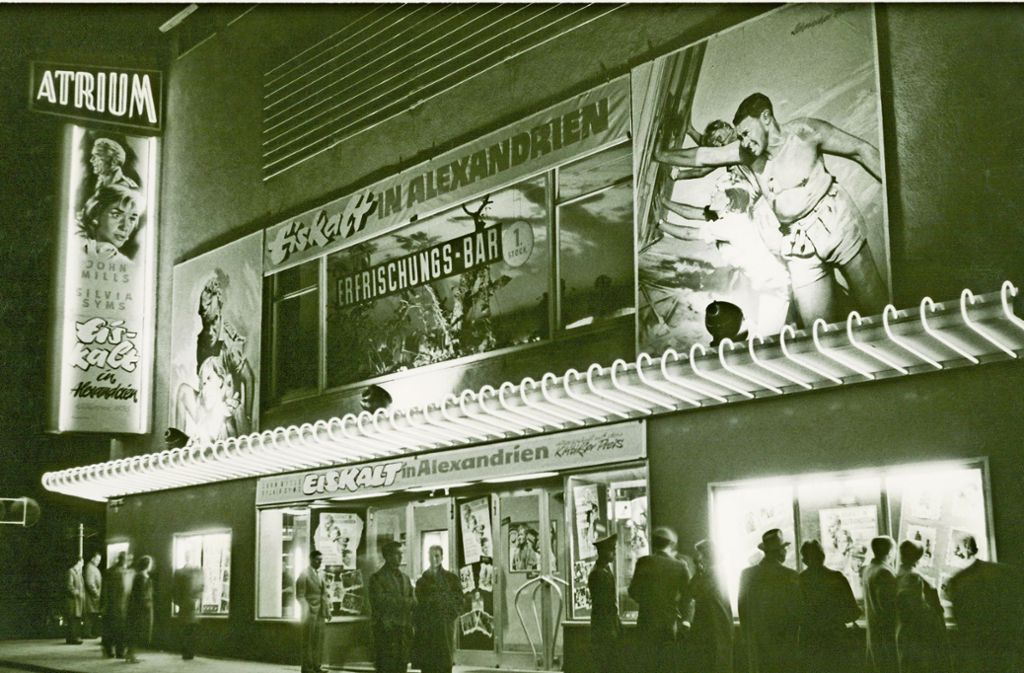 Das Atrium-Kino an der Lange Straße in den 1950er Jahren,