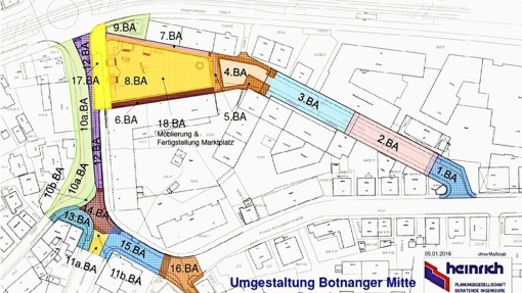 Stuttgart-Botnang: Die Ortsmitte wird weiter aufgewertet