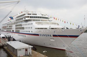 Passagier von Kreuzfahrtschiff MS Europa über Bord