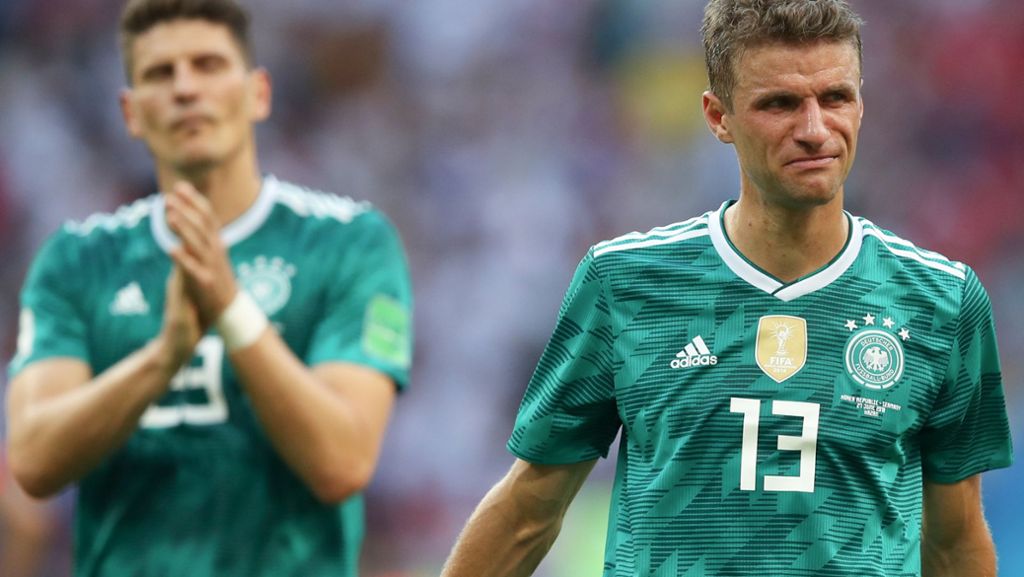 Fußball-WM 2018: Aus und vorbei: Bittere Stunde für die DFB-Elf in Kasan