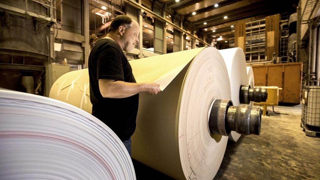 Kreis Esslingen: Papierfabrik Scheufelen kämpft gegen die Zeit