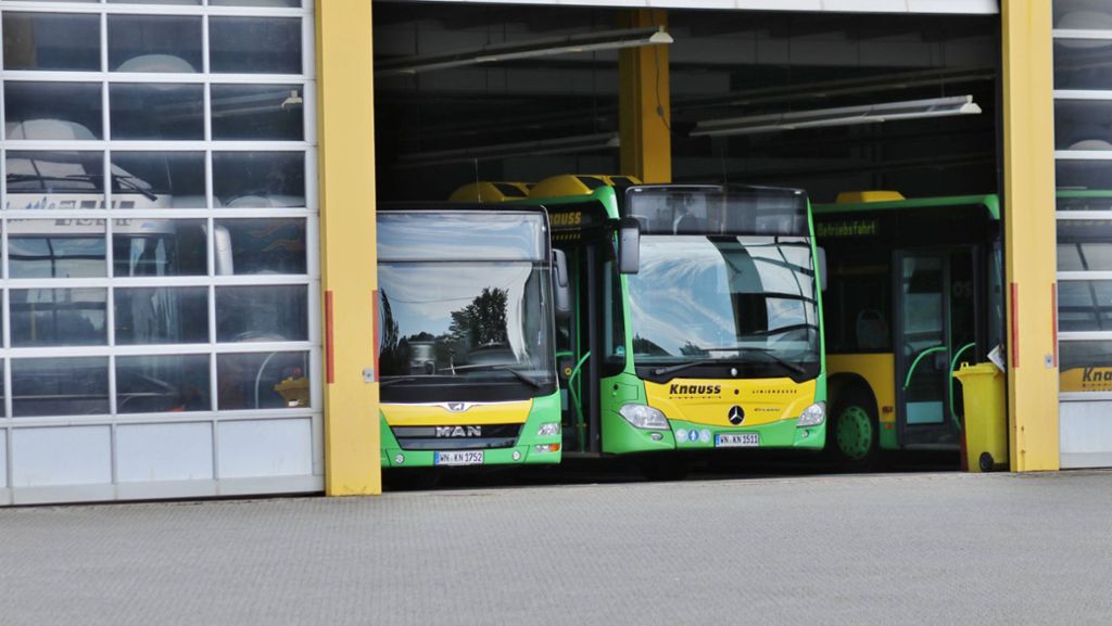 ÖPNV in Schorndorf: Busunternehmen Knauss in finanzieller Schieflage