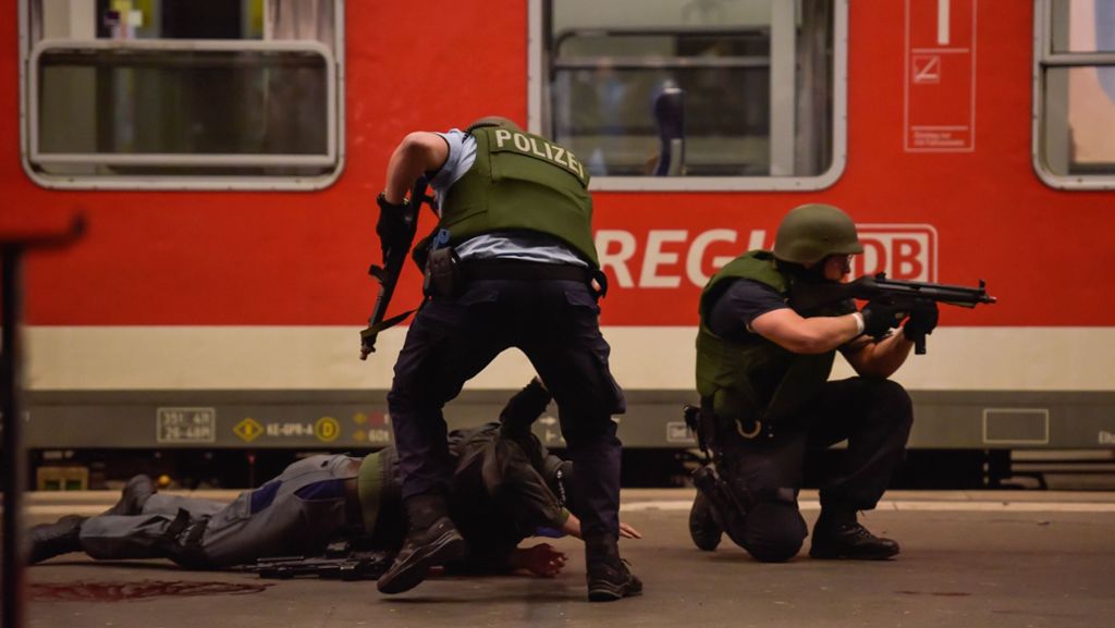 Antiterror-Übung in Stuttgart: Der Albtraum eines Anschlags