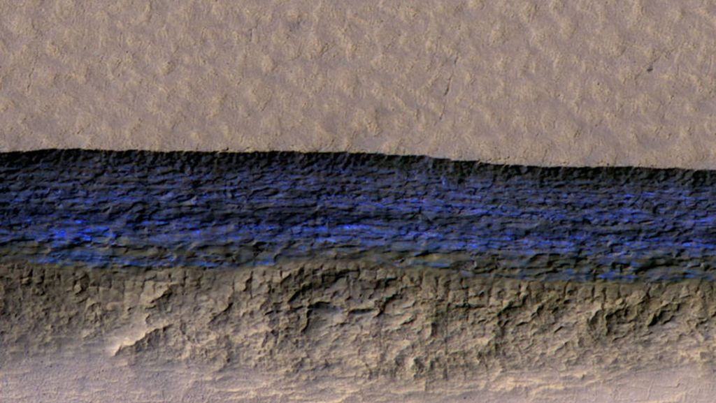 Sensationsfund der NASA: Sauberes Wasser auf dem Mars entdeckt
