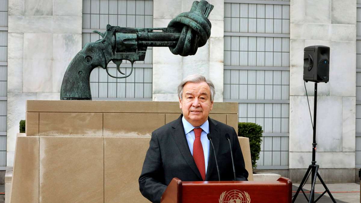 UN-Chef Guterres reist nach Moskau und Kiew: Auf schwieriger Mission