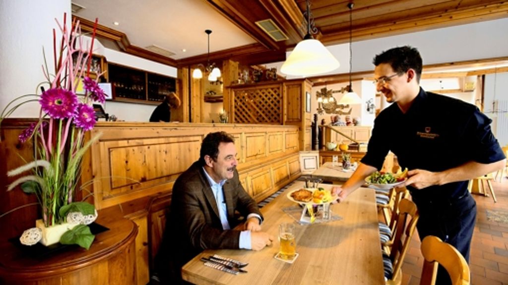 Gastronomie-Tipp: In der Brauereigaststätte Dinkelacker gibt’s Bier auch auf dem Teller
