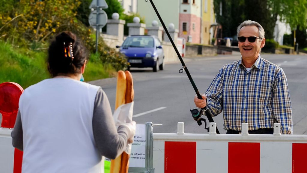An deutsch-französischer Grenze: Wegen Corona  – Mann angelt sich Baguettes