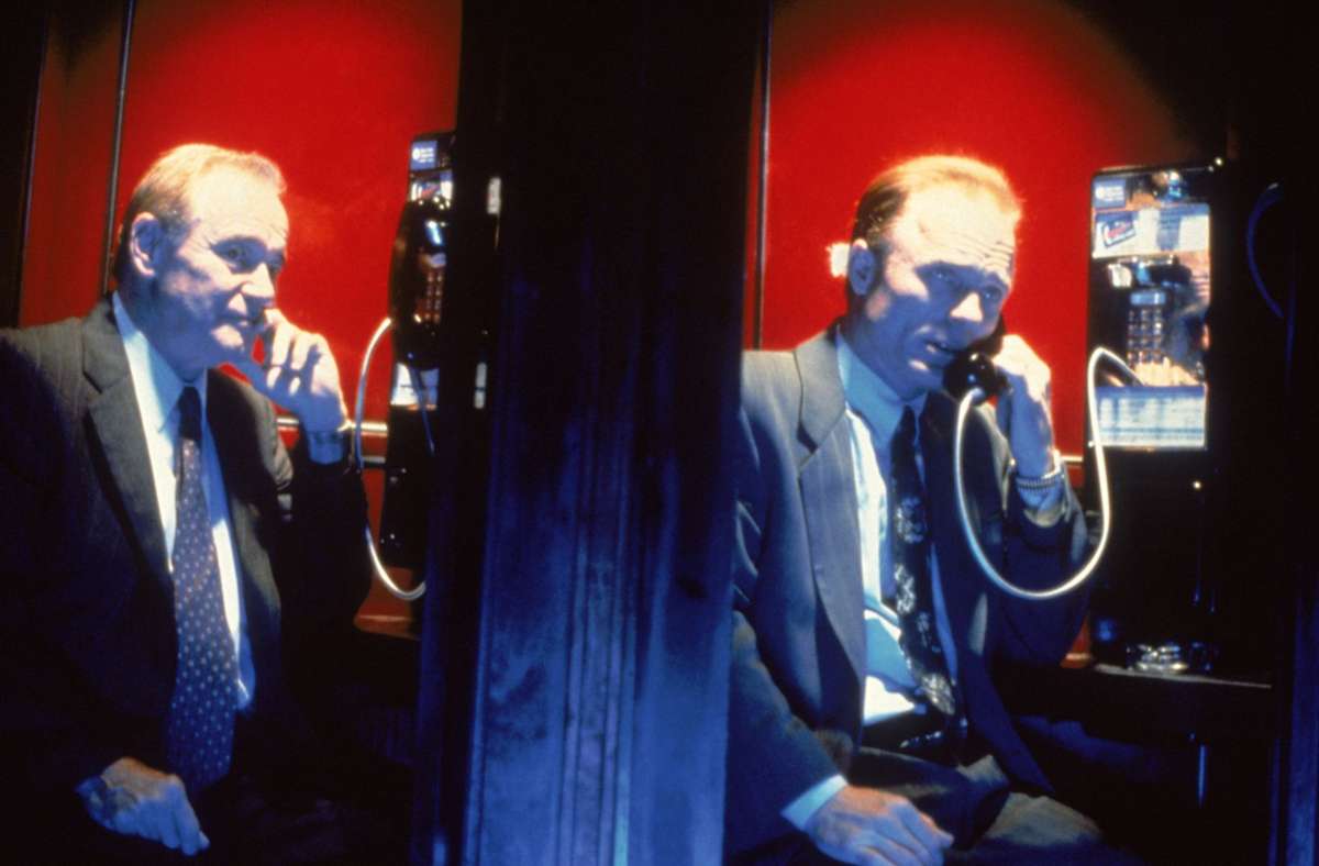 Ed Harris (rechts) mit Jack Lemmon in „Glengarry Glen Ross“ (1992)