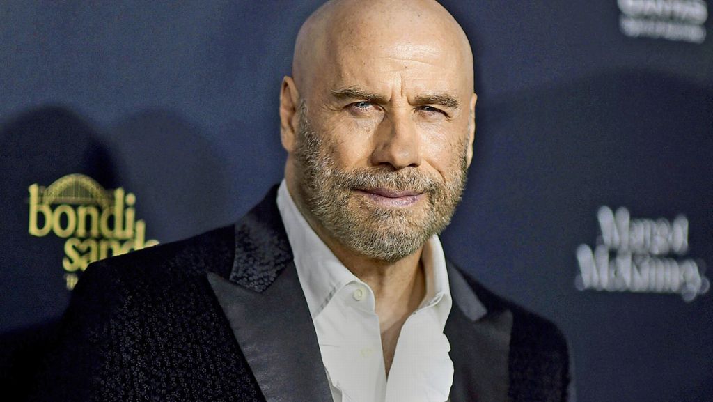 John Travolta trägt Glatze: Lappen drüber und fertig