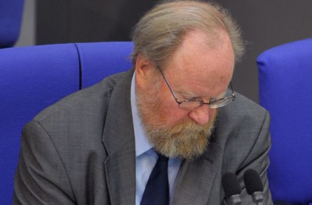 Bundestagsvizepräsident Wolfgang Thierse (69) hat sich über die „Empörungslawine“ nach seiner Schwaben-Schelte beklagt.  Foto: dpa