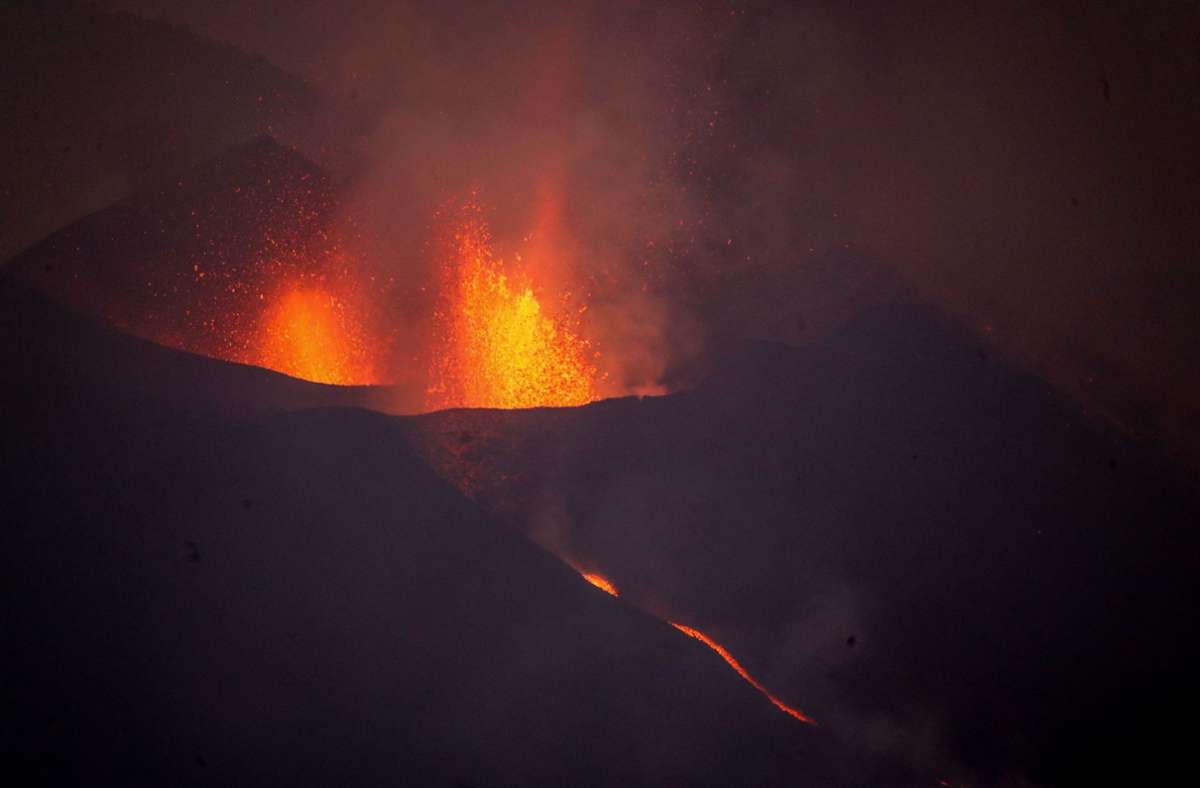 Der Vulkan ist nach wie vor seit dem 19. September aktiv.
