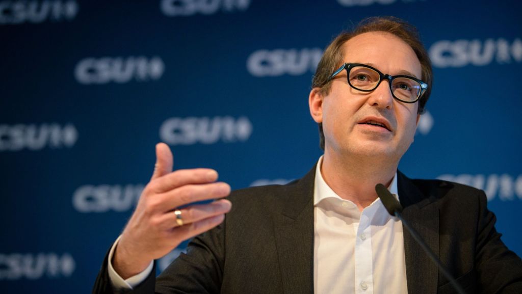 Alexander Dobrindt: CSU-Politiker wertet Klagen gegen Asylbescheide als Sabotage