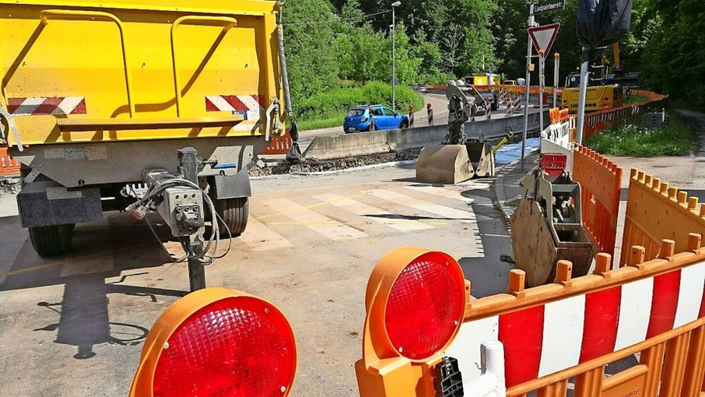 Ärger in Stuttgart-Botnang: Die Baustelle bleibt  – mindestens bis Ende Juni