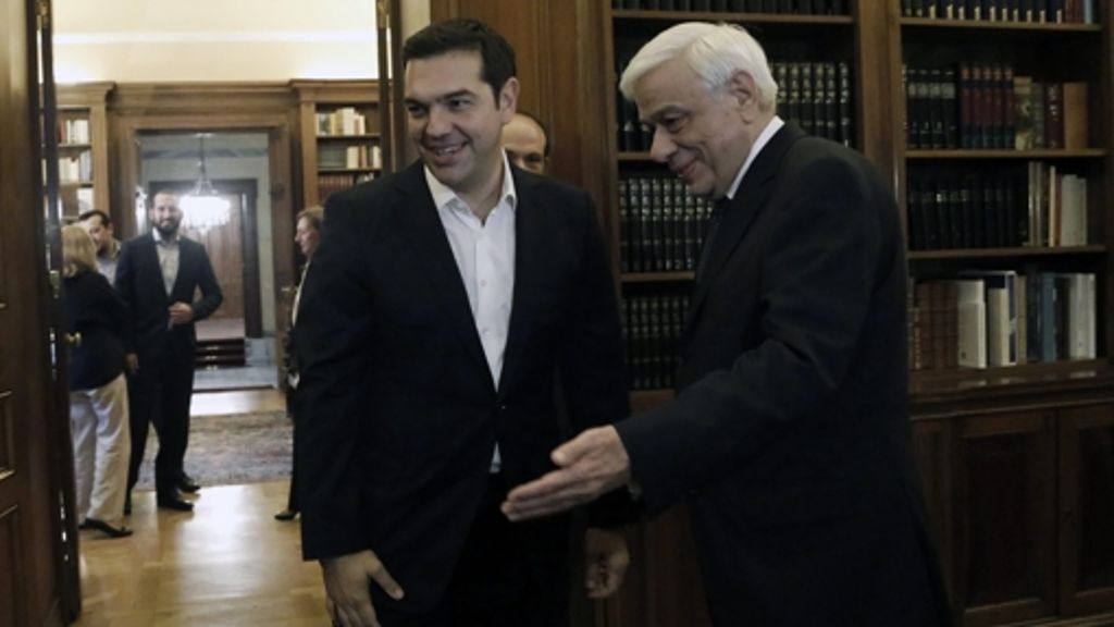 Griechischer Ministerpräsident: Tsipras legt Amtseid ab