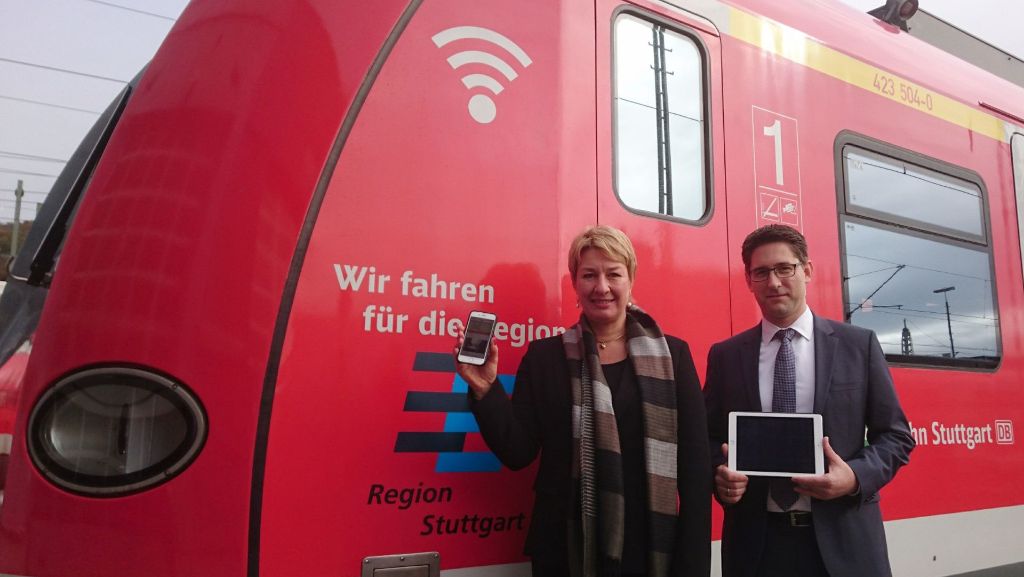 Region Stuttgart: Erste  S-Bahnen  sind mit neuem WLAN unterwegs