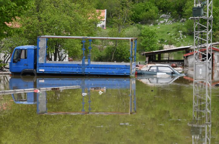 Wo sind die Überschwemmungen in Kroatien?