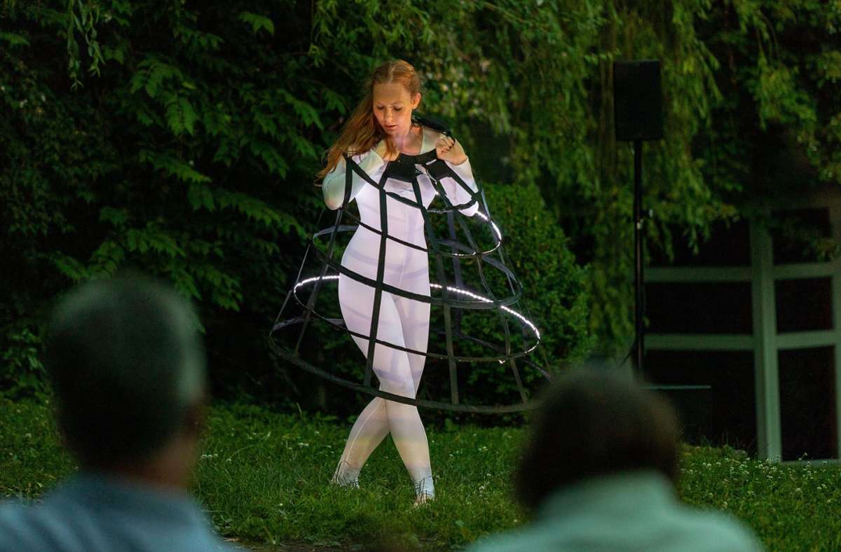 Am Samstag gibt es eine weitere Aufführung des Tanztheaters im SMTT-Garten. Foto: Eibner/Drofitsch