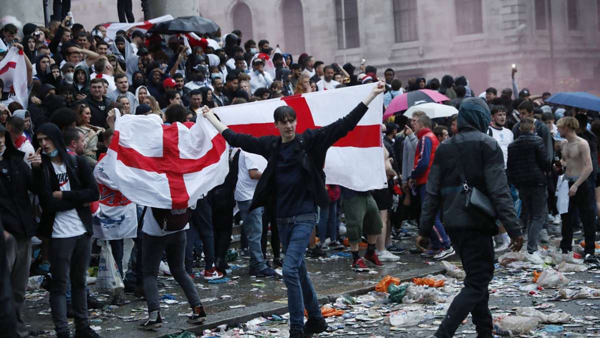 EM-Finale England gegen Italien: Mehrere Festnahmen nach Sturm auf Wembley