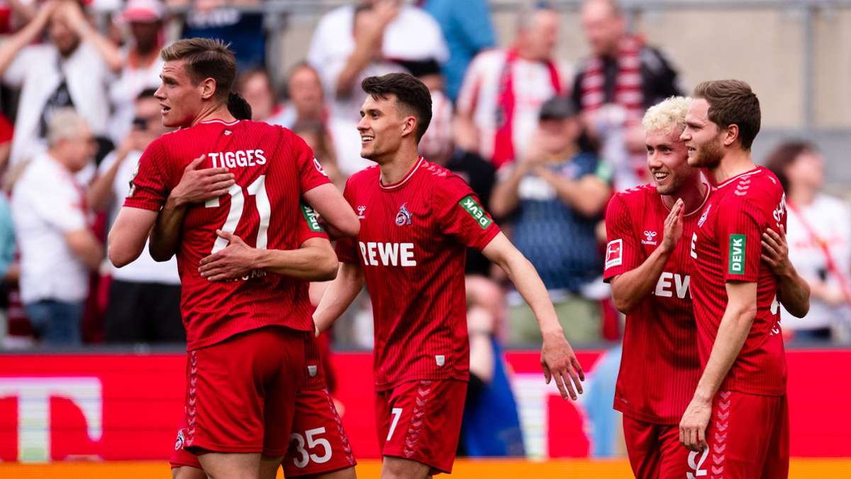 28. Spieltag: Später Sieg macht Hoffnung: Köln bejubelt Wahnsinns-Endspurt