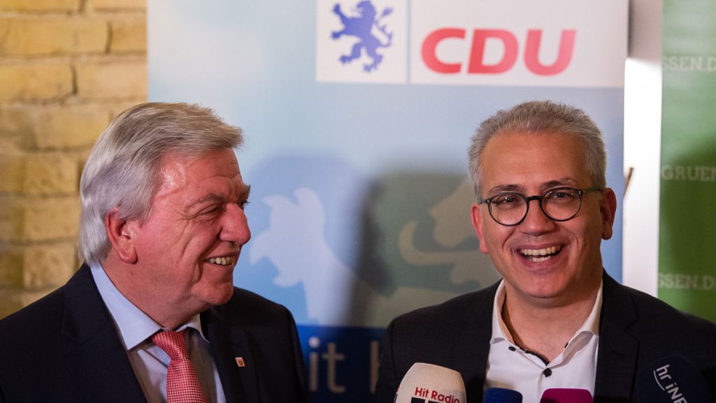 Koalitionsvertrag Hessen: Grünen stellen doppelt so viele Minister