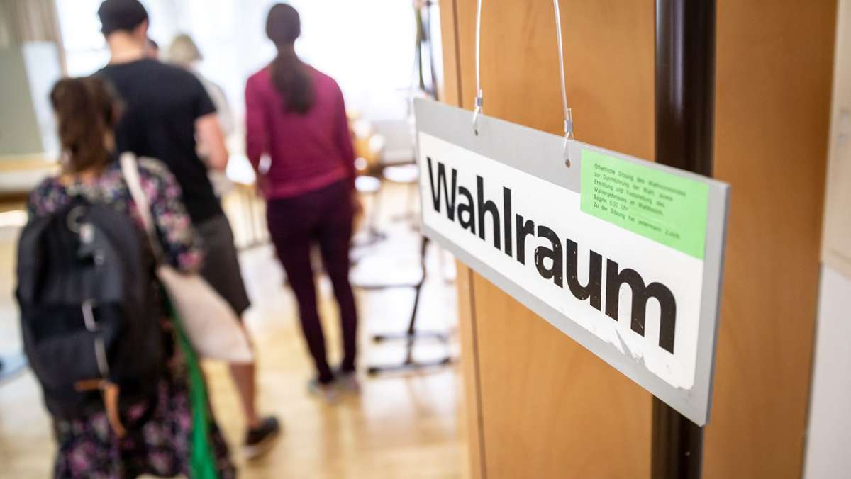 OB-Wahl in Stuttgart: Ohne Maske im Wahllokal, ja oder nein?