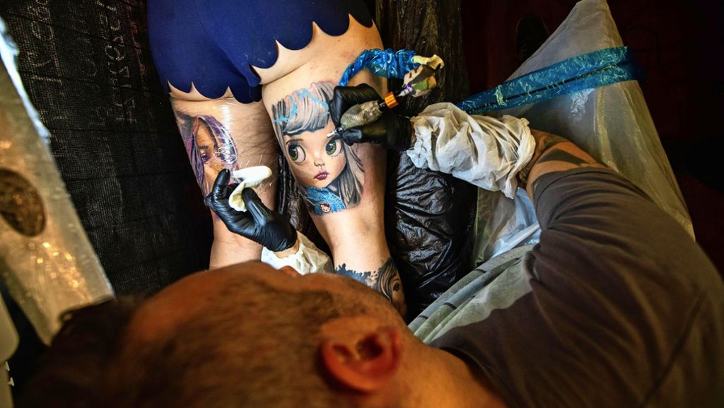 Tattoo-Festival in Esslingen: Eine Tätowierung muss sein – oder auch zwei