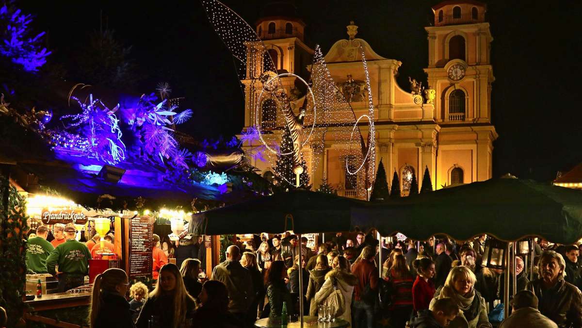 Coronapandemie: Ludwigsburger Weihnachtsmarkt wird zur Bummelmeile