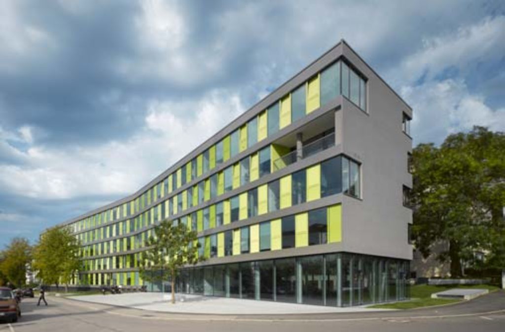 Dienstleistungszentrum Klinikum, Stuttgart, Architekten: Glück + Partner und Schädler & Zwerger, Bauherr: Landeshauptstadt Stuttgart, Klinikum Stuttgart