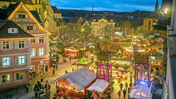 Mittelalter- und Weihnachtsmarkt in Esslingen beginnt am 23. November