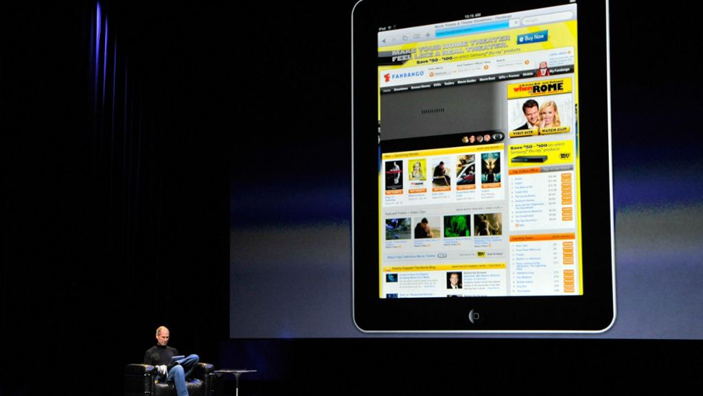  Der Hype, den die Vorstellung des iPads vor zehn Jahren auslöste, war enorm. Der Tablet Computer von Apple sollte die Ära nach dem Personal Computer einleiten. Doch so leicht lässt sich der PC nicht verdrängen. 