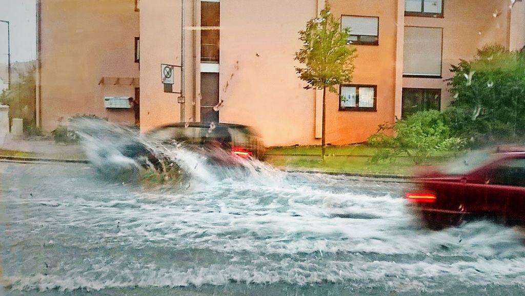 Hochwasser-Schutz in Renningen: Stadt sieht  kein Problem beim Kanalnetz