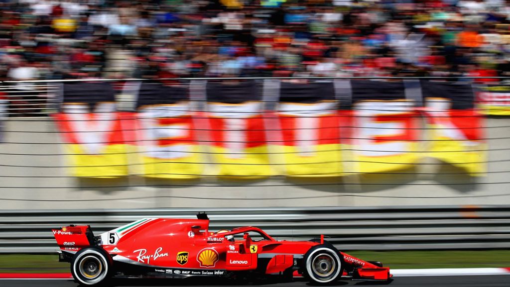 Formel 1: Sebastian Vettel in Shanghai nur Achter