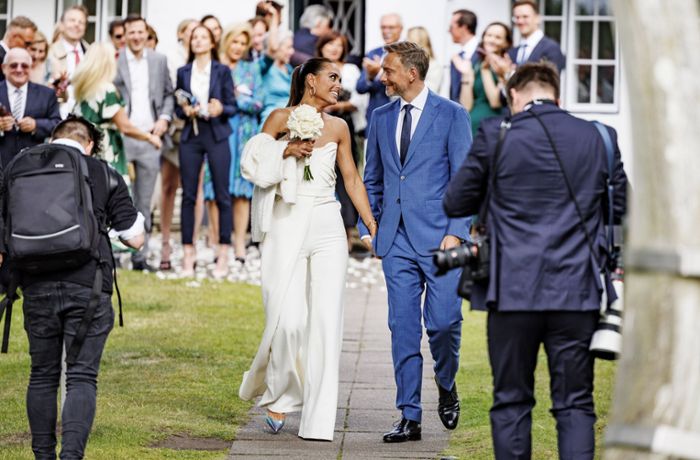 Christian Lindner und Franca Lehfeldt: Finanzminister  und Journalistin haben standesamtlich geheiratet