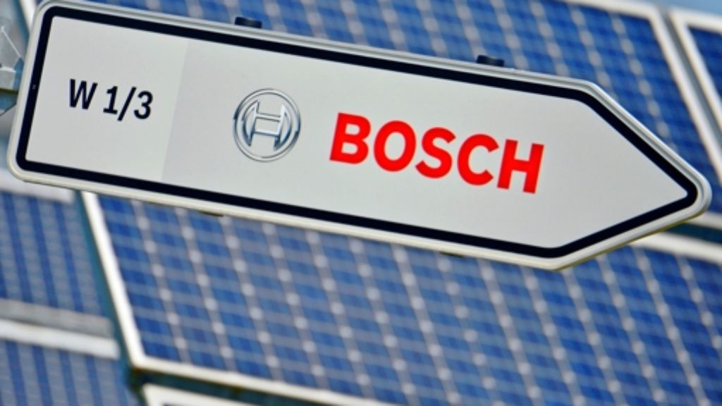 Bosch: Das Aus der Solarsparte trübt die Bilanz