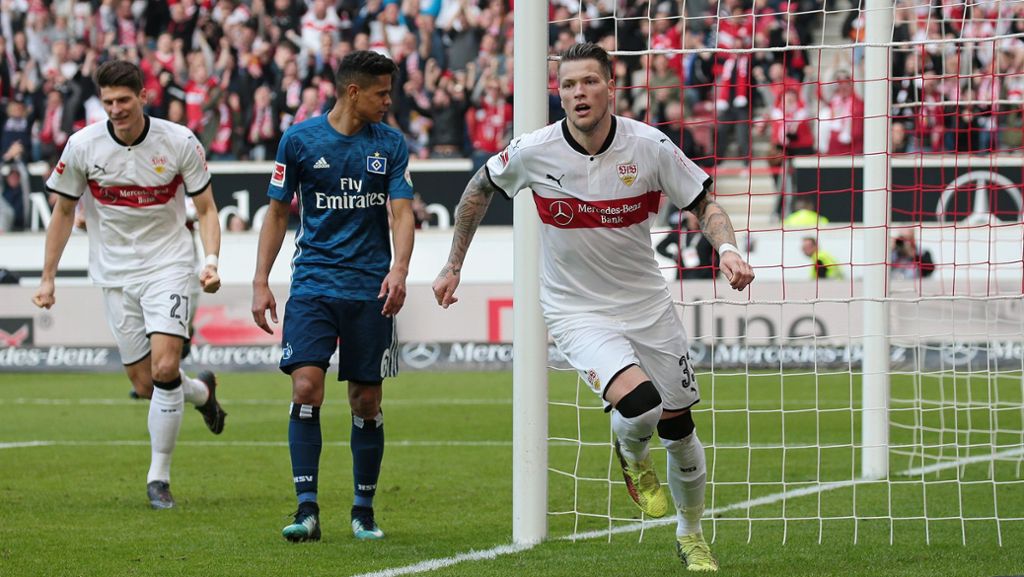 VfB Stuttgart gegen den Hamburger SV: Umgestellte Abwehr bekommt den Roten nicht