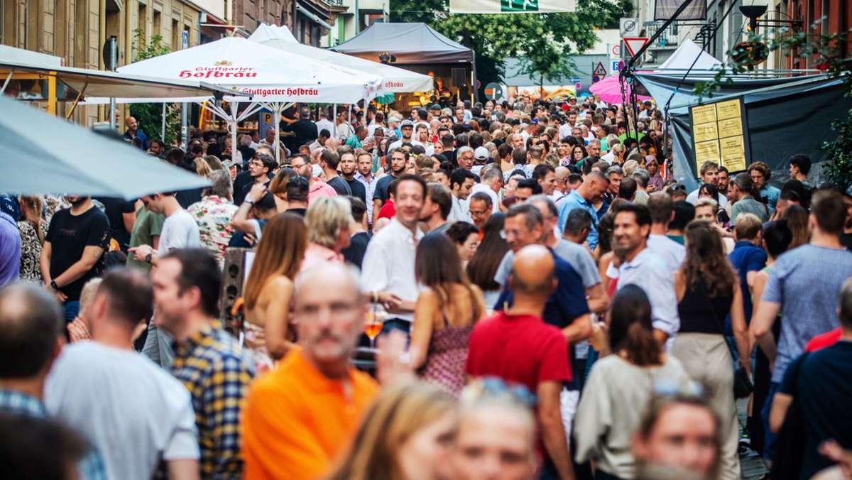 Fest in Stuttgart: Feiern im Bohnenviertel