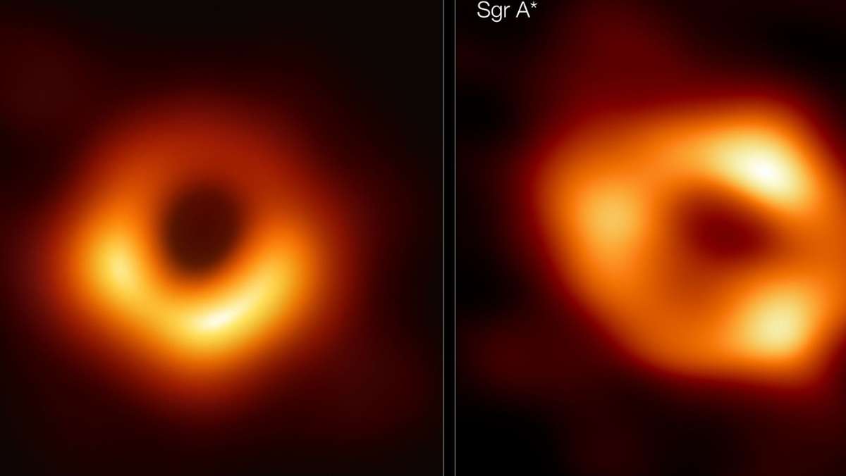 Astronomische Sensation: Erstes Bild vom Schwarzen Loch im Zentrum der Milchstraße