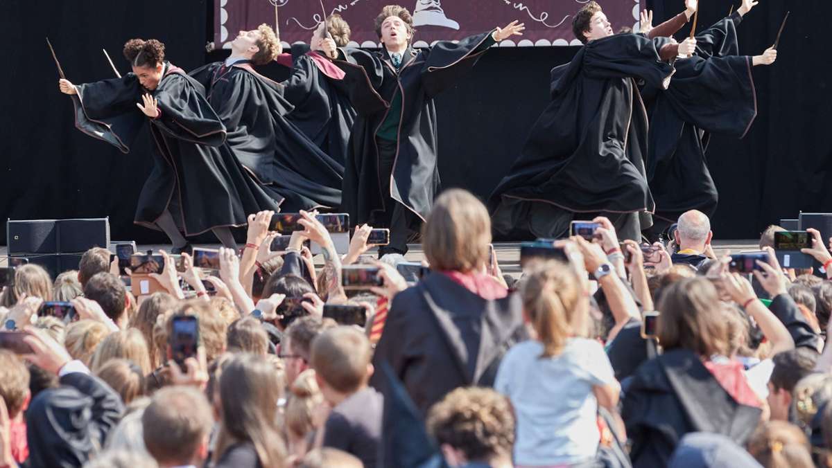 In Hamburg: Harry-Potter-Weltrekord deutlich geknackt