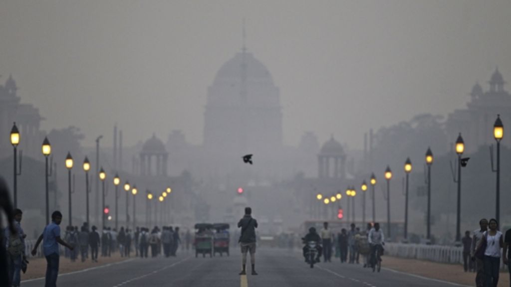 Smog in Delhi: Kaum Tageslicht zum indischen Lichterfest