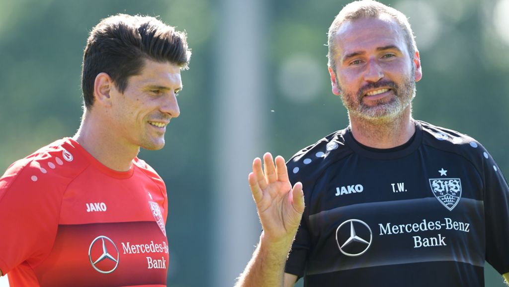 VfB Stuttgart: Tim Walter wünscht sich Mario Gomez als Trainer