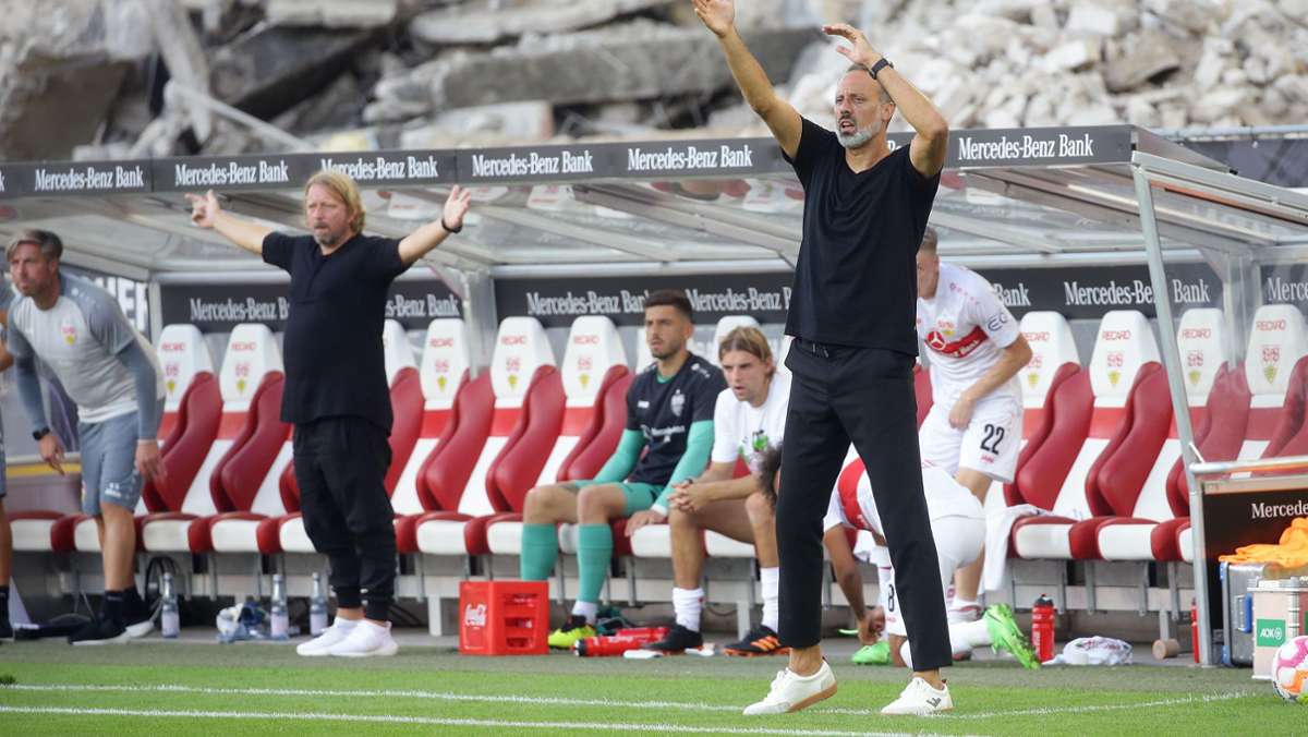 VfB Stuttgart: Wie Matarazzo  und Mislintat mit der Sieglos-Serie umgehen