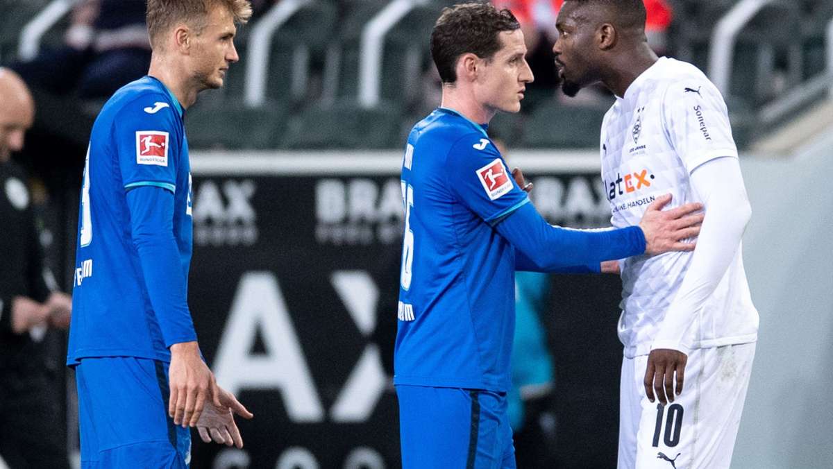 Borussia Mönchengladbach gegen TSG 1899 Hoffenheim: Spuck-Skandal um Marcus Thuram – Stürmer droht längere Sperre