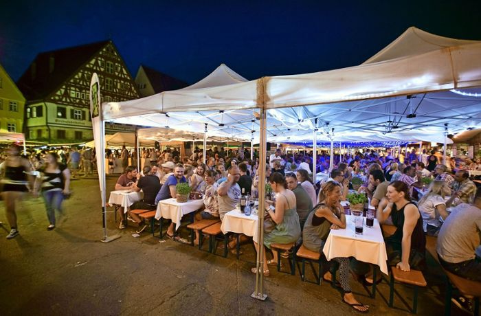Nach Absage des Stuttgarter Sommerfests: Wirte wollen  lange Wartezeiten  bei Esslinger Estival vermeiden